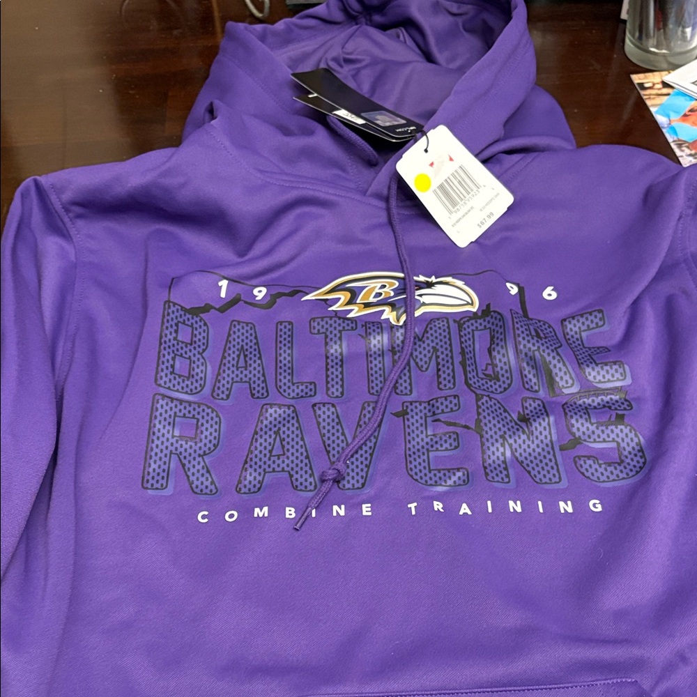 New Era Purple Baltimore Ravens Hoodie